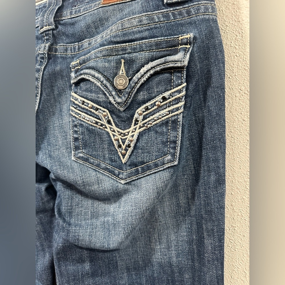 Vigoss Bootcut Rhinestone Jeans - Picture 4 of 10
